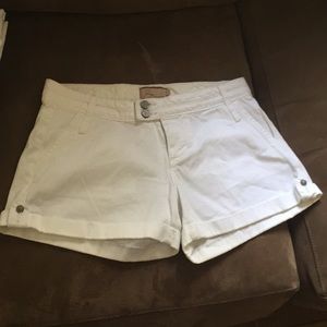 Paige white shorts never worn but washed once